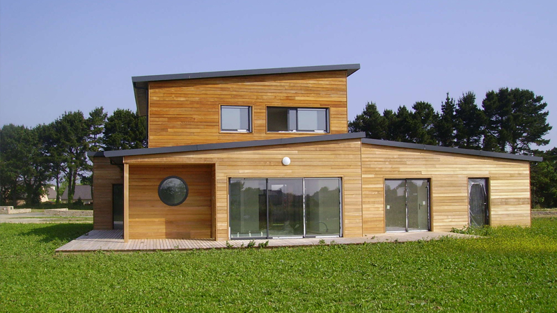 maison en bois